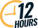 Clock Icon Showing 12 Hours