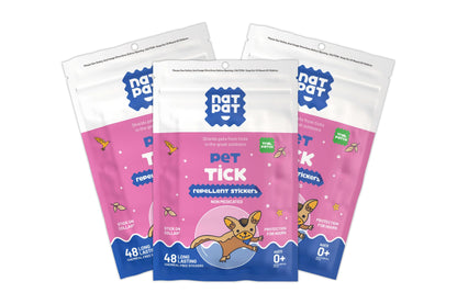 Pet Tick Repellent Stickers