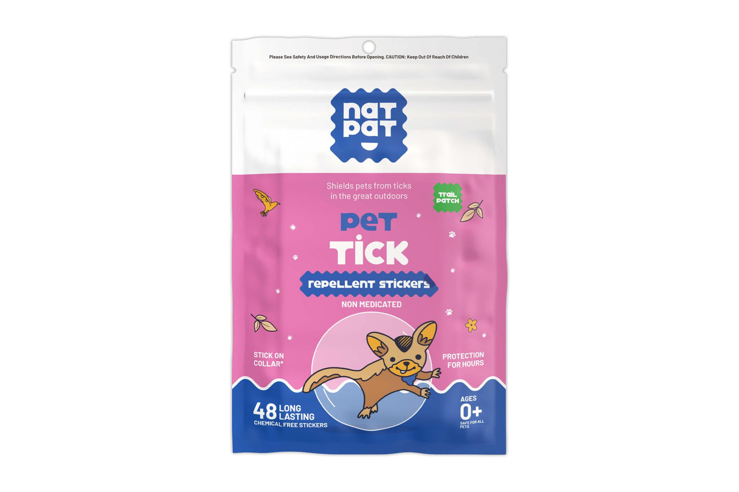 Pet Tick Repellent Stickers