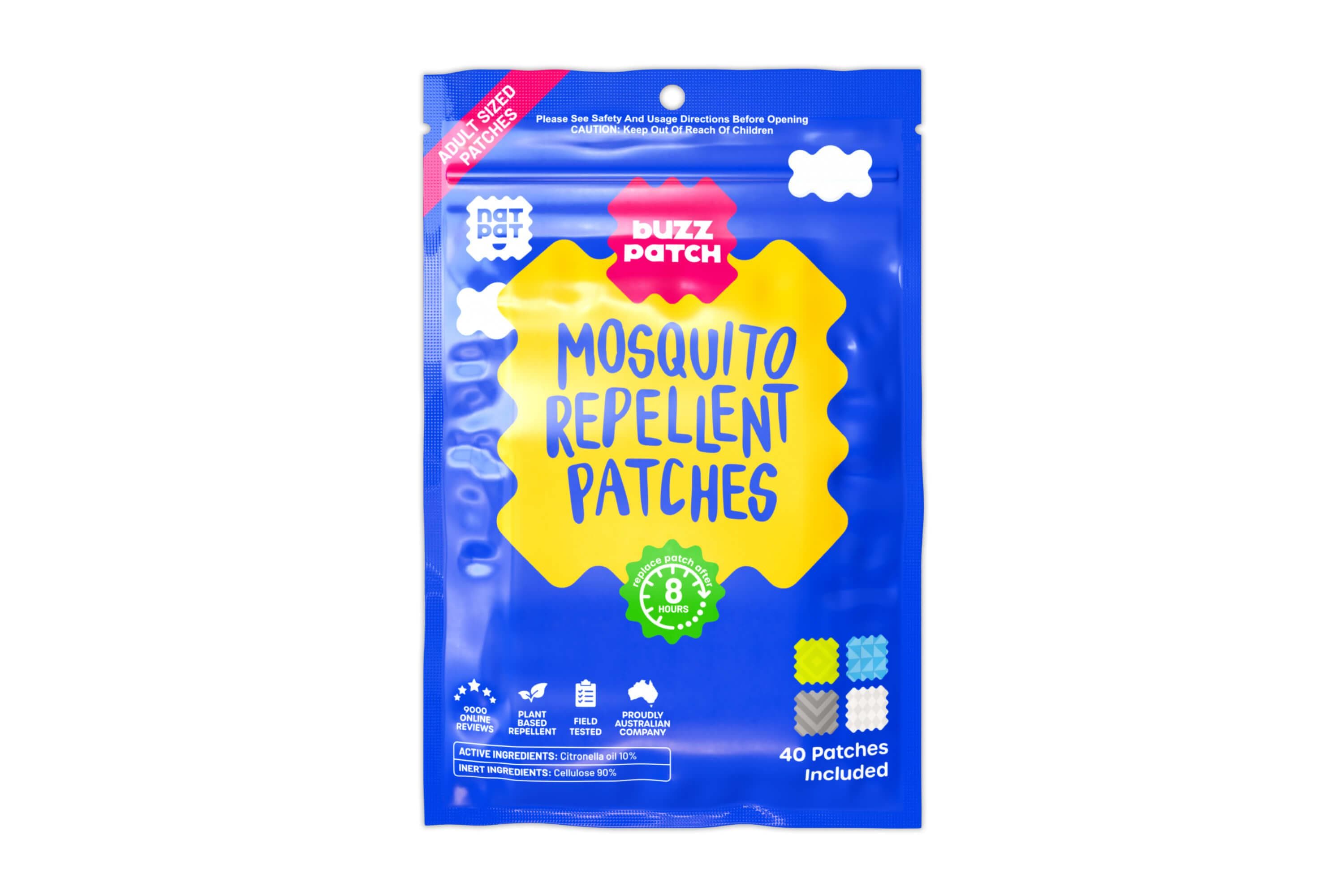 Mosquito repellent shop patch