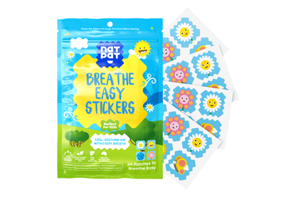 StuffyPatch - Breath Easy Stickers